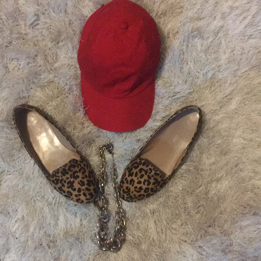 Leopard Print Loafers